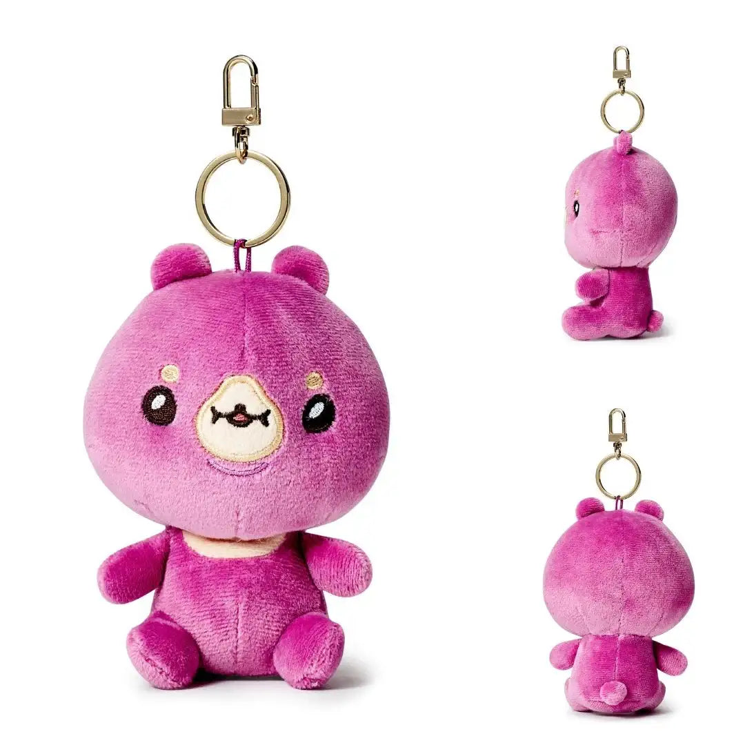 TWOTUCKGOM x MONSTA X - Teddy Bear Key Ring - TWOTUCKGOM - Accessories - Harumio