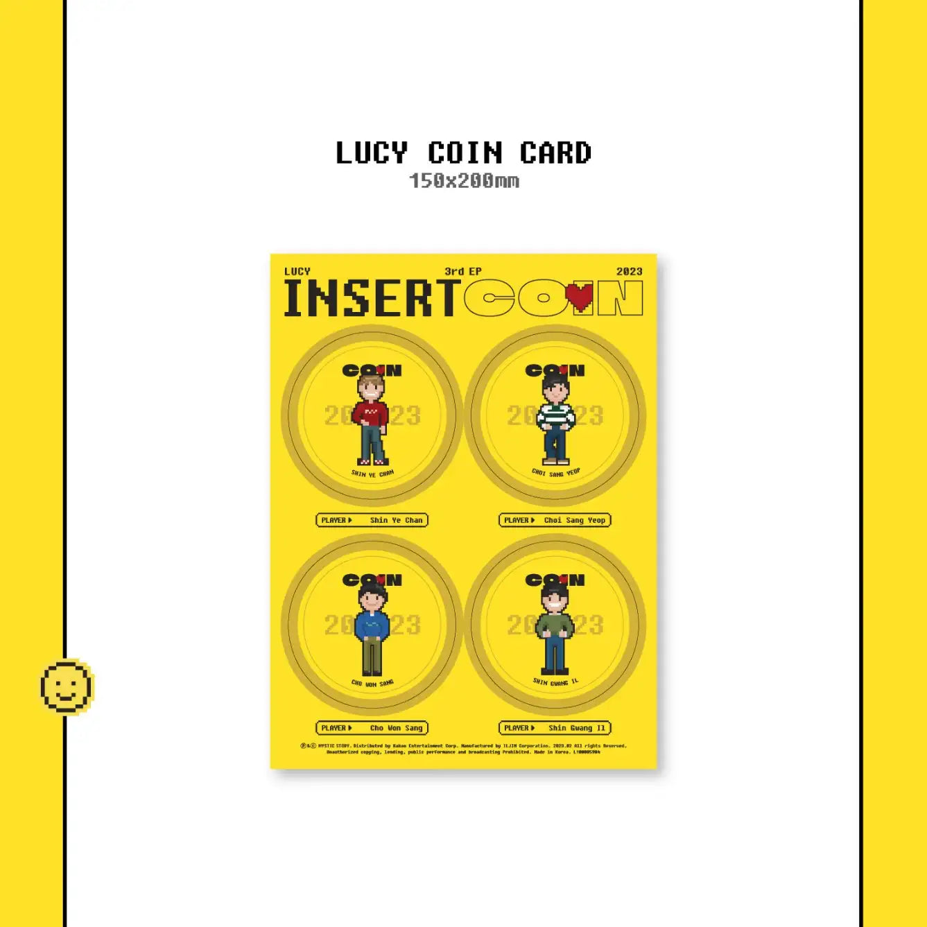 LUCY - INSERT COIN : 3rd EP - LUCY - Album - Harumio
