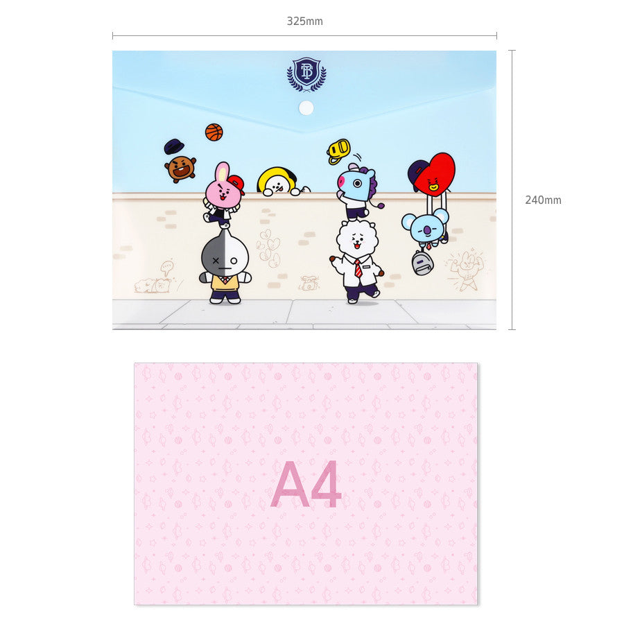 BT21 x Monopoly - PP File Pocket - School Edition