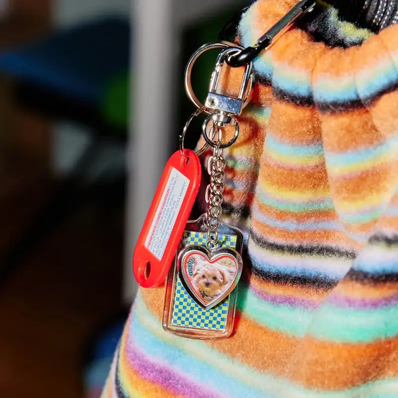 THENCE - Heart Frame Key Holder Puppy - THENCE - Keyring - Harumio