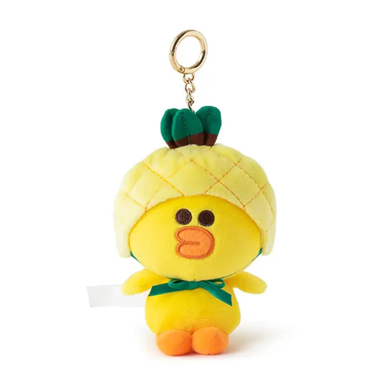 Line Friends - Fruity Bag Charm Doll Keyring - Line Friends - Keyring - Harumio