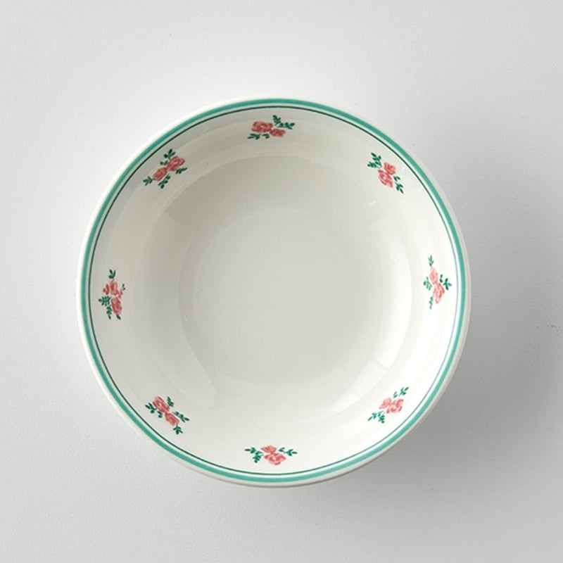 Korean L Retro Brunch Set & Bamboo Tray