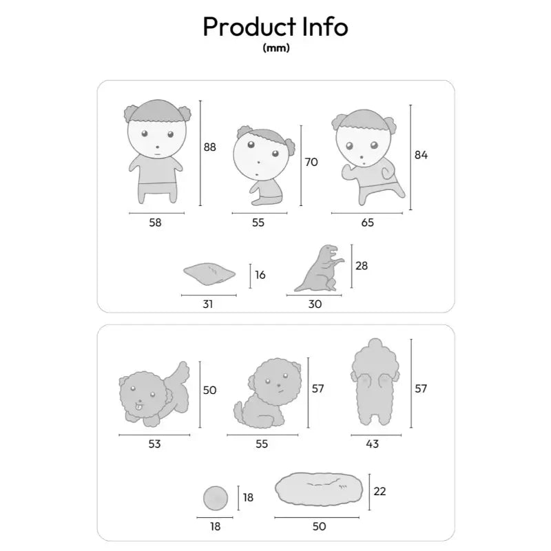 Maru Is a Puppy - Big Deco Sticker - Webtoon Friends - Sticker - Harumio