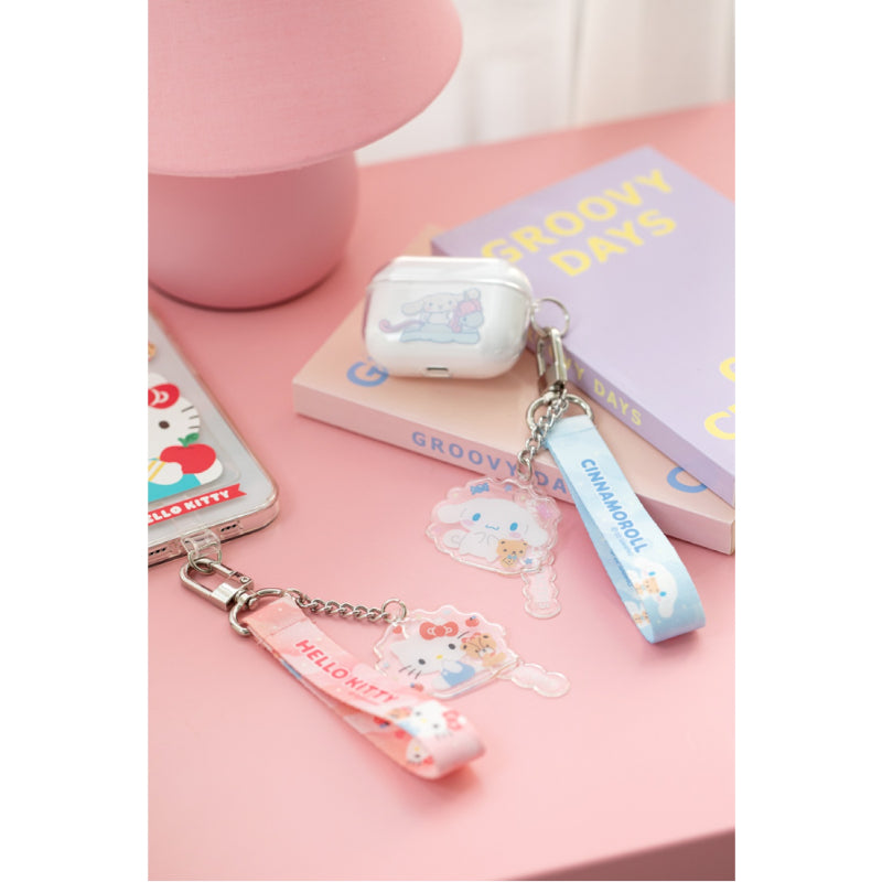 Sanrio x 10x10 - Clear Cell Phone Keyring