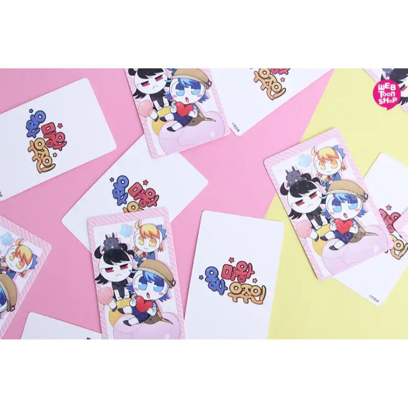Hero Demon King Spaceman - Photo Cards Set - Webtoon Shop - Photo Card - Harumio