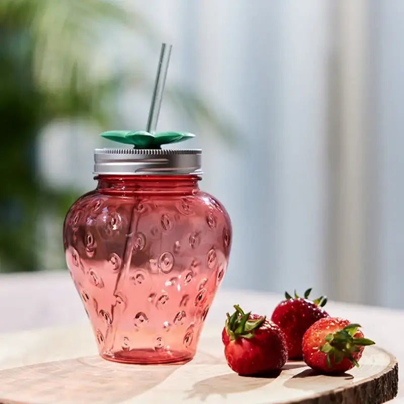 Korean Sweet Dessert - Tumbler With Straw - Modern House - Home & Living - Harumio
