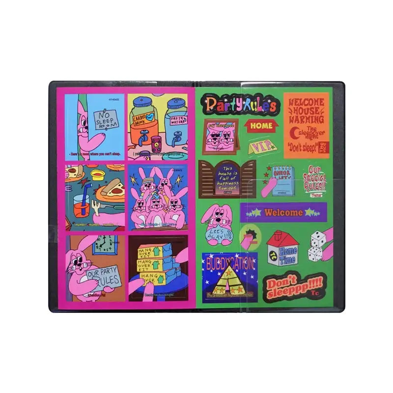 THENCE - Vintage Sticker Book Vol.6 - THENCE - Stickers - Harumio