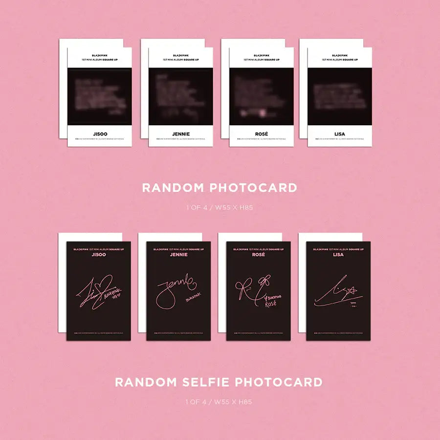 BlackPink - 1st Mini Album - Square Up - YGPLUS - Album - Harumio