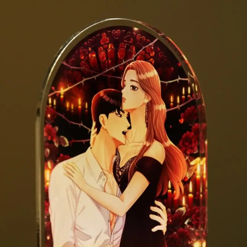 Bitten Contract - Acrylic Romance Mood Light - WEBTOON FRIENDS - Acrylic Mood Light - Harumio