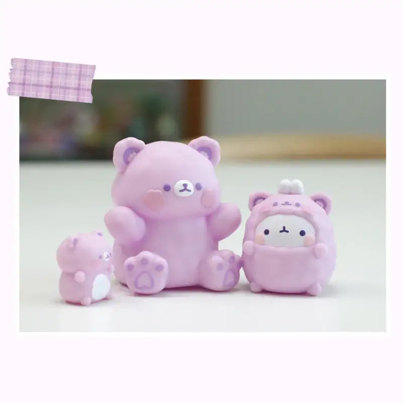 Molang - Fluffy Friends Figure Set - Molang - Figure - Harumio