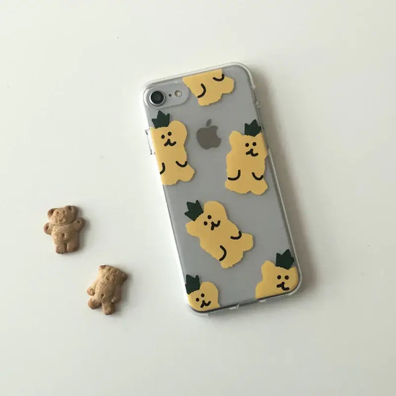 Dinotaeng - SUN FLAVOUR! Pineapple BOBO iPhone Case - Dinotaeng - Phone Case - Harumio