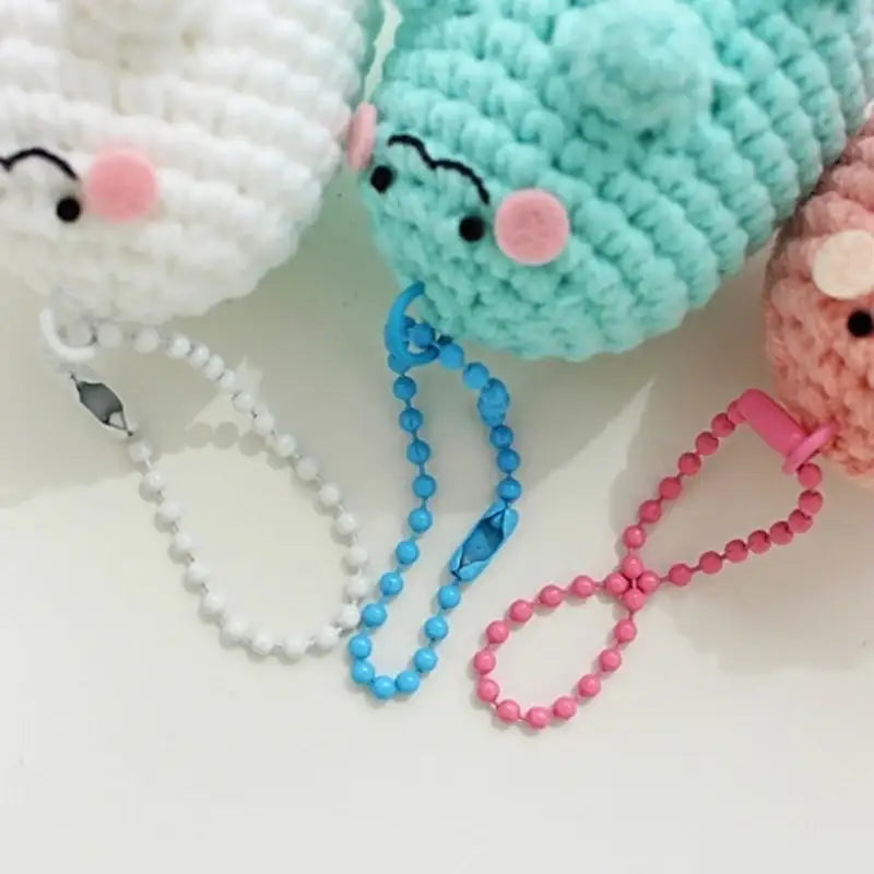 Ikmyeong - Jelly Hand-Knitted Bag Ring - Ikmyeong Shop - Keyrings - Harumio