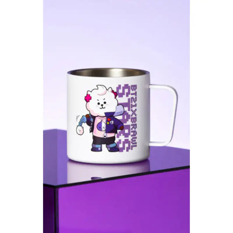 BT21 x Brawl Stars - Stainless Steel Mug - BT21 - Home & Living - Harumio