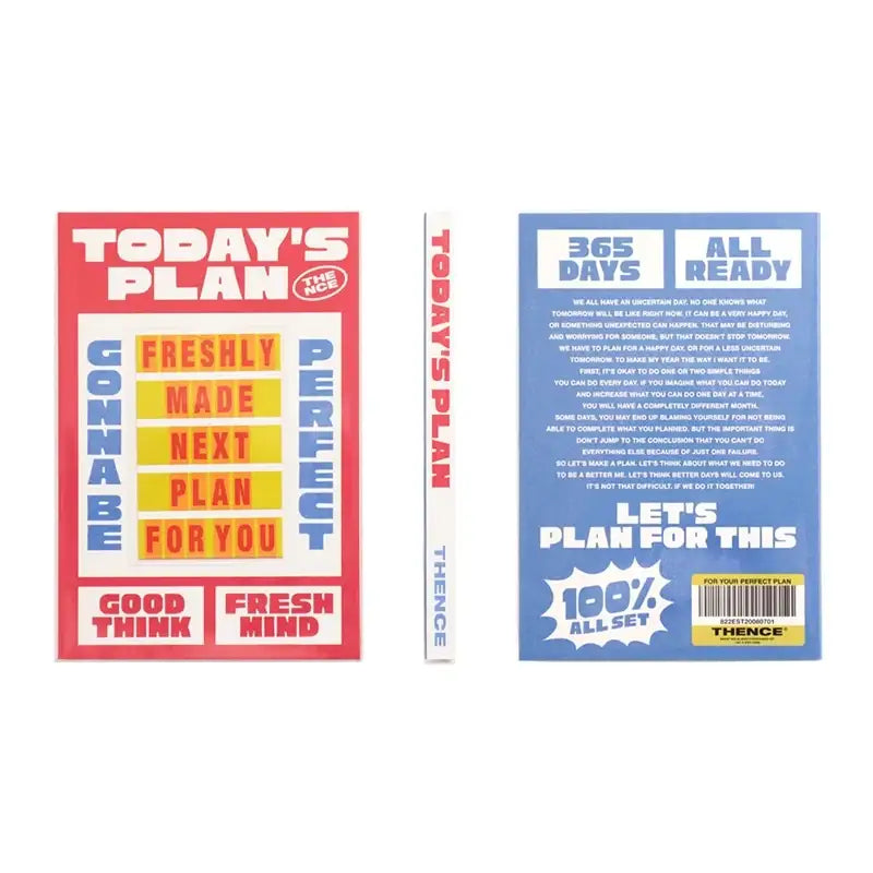 THENCE - Planner Sig Red - THENCE - Stationery - Harumio