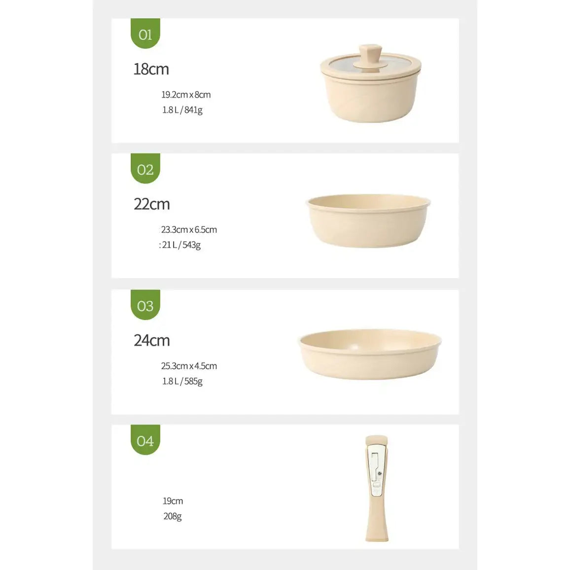 Ditto - Magic Holder Kitchenware Set - Ditto - Kitchenware - Harumio