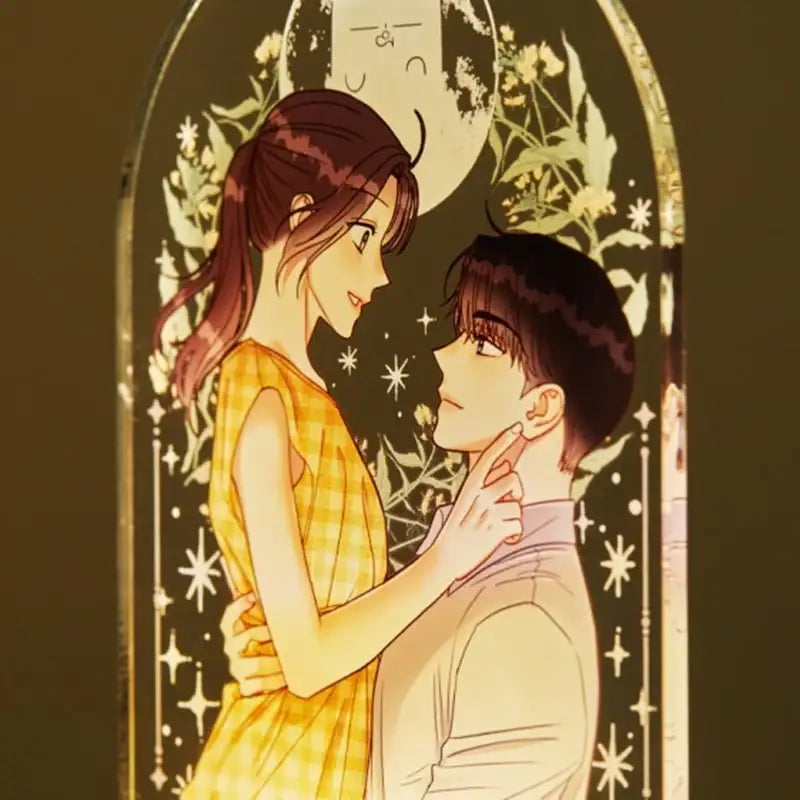 Act Like You Love Me! - Acrylic Romance Mood Light - WEBTOON FRIENDS - Acrylic Mood Light - Harumio
