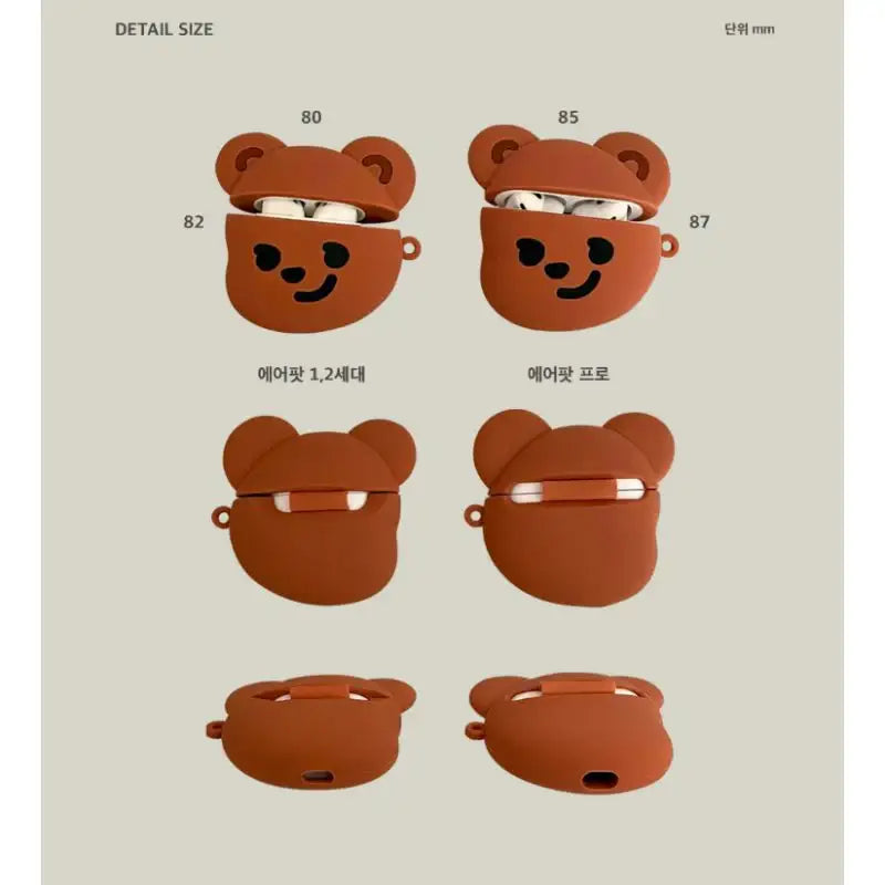 Pureureumdesign - Cupid Bear AirPods Case - Pureureumdesign - AirPods Case - Harumio