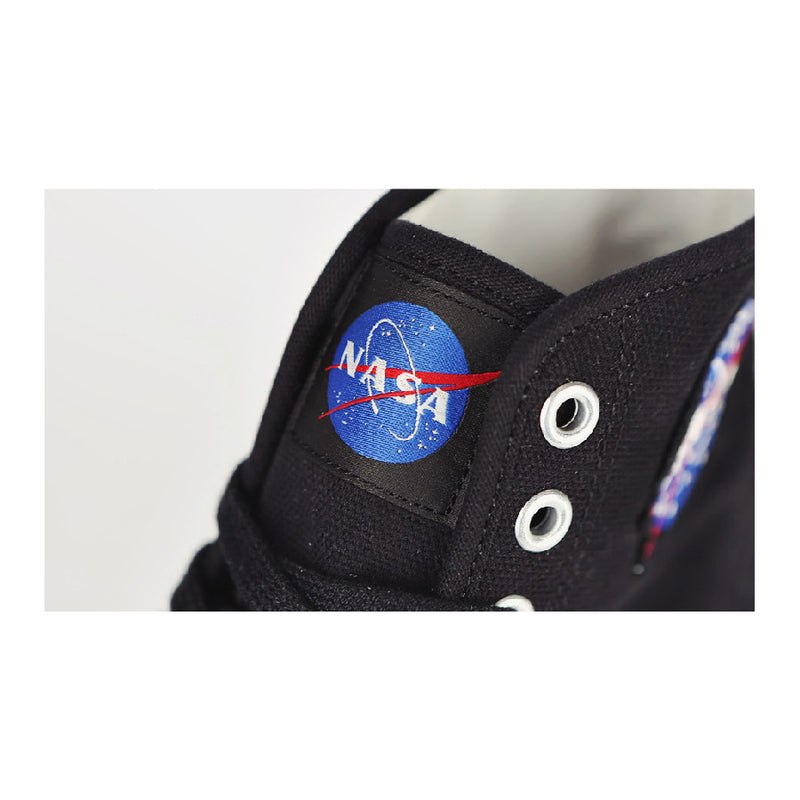 Siero x NASA - Logo Patch High Top Sneakers - Black