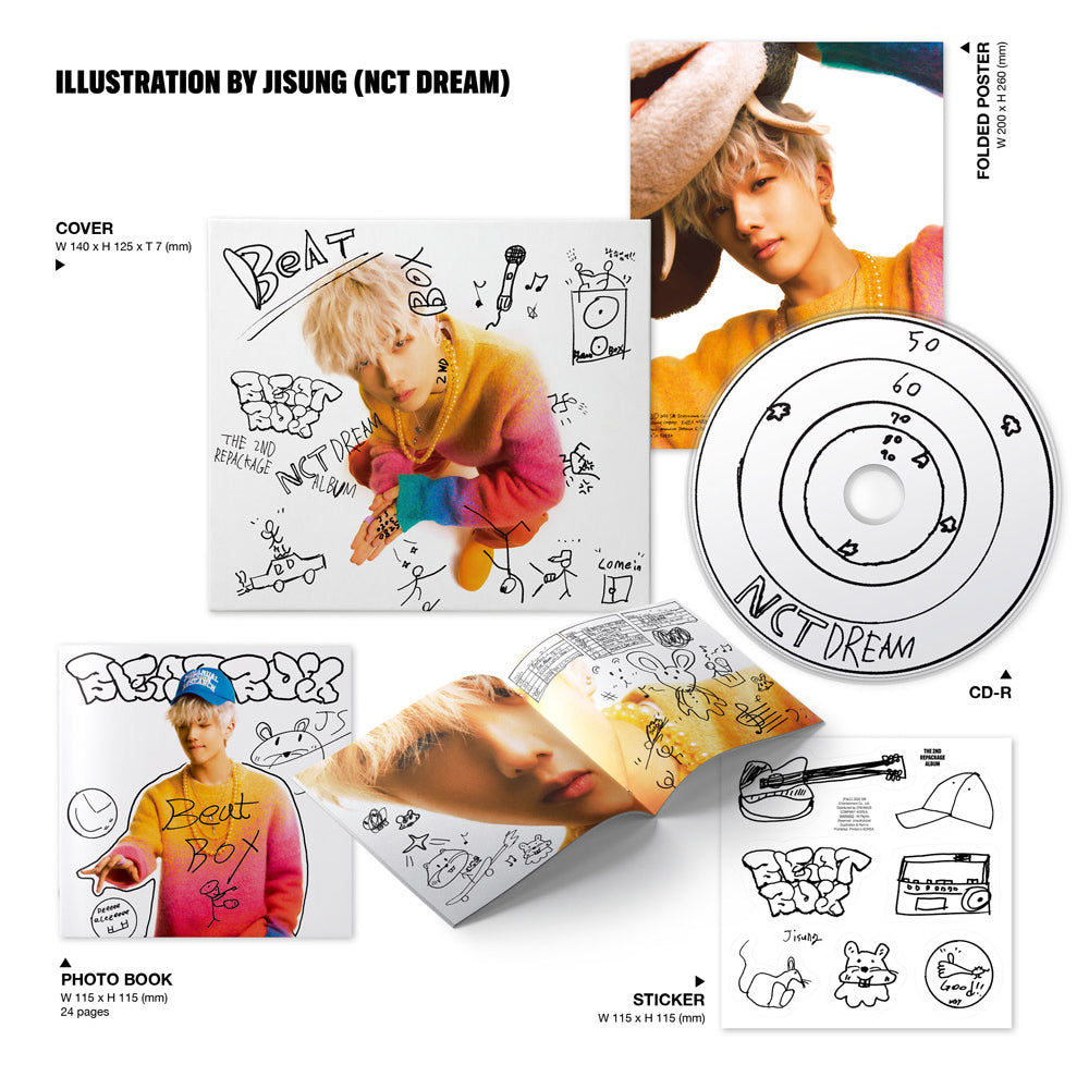 NCT DREAM - 2nd Album Repackage - Beatbox Digipack Version (Random)