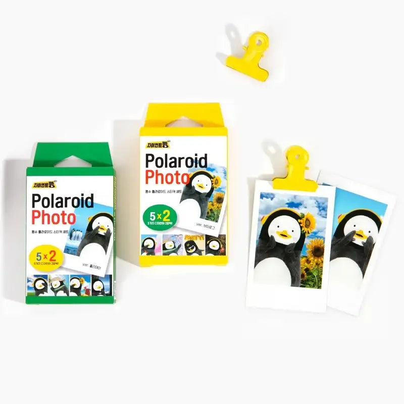 Pengsoo - Polaroid Sticker Set - Pengsoo - Sticker - Harumio