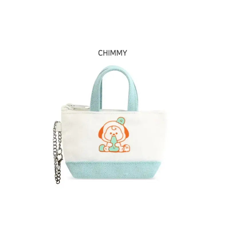 BT21 x Monopoly - Baby Canvas Pouch JELLY CANDY - BT21 x Monopoly - Pouches - Harumio
