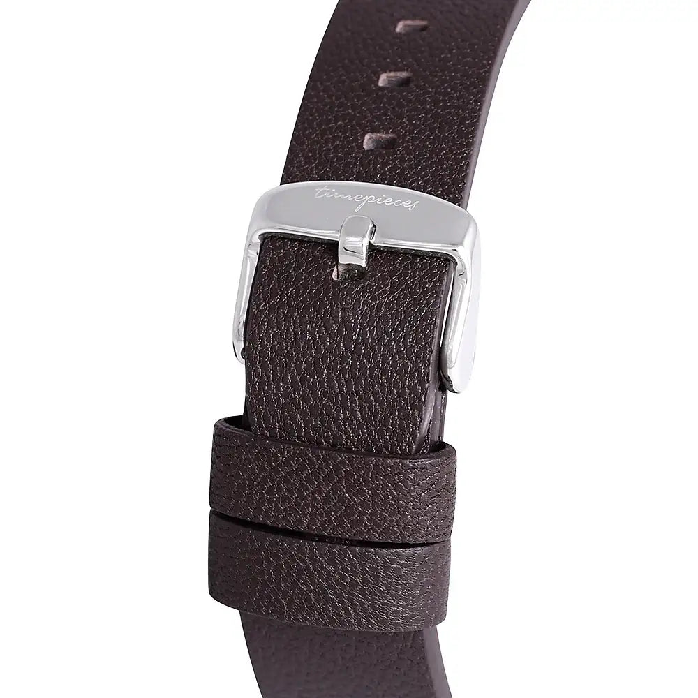 OST - Only Date Change Men's Brown Leather Watch - OST - Watch - Harumio