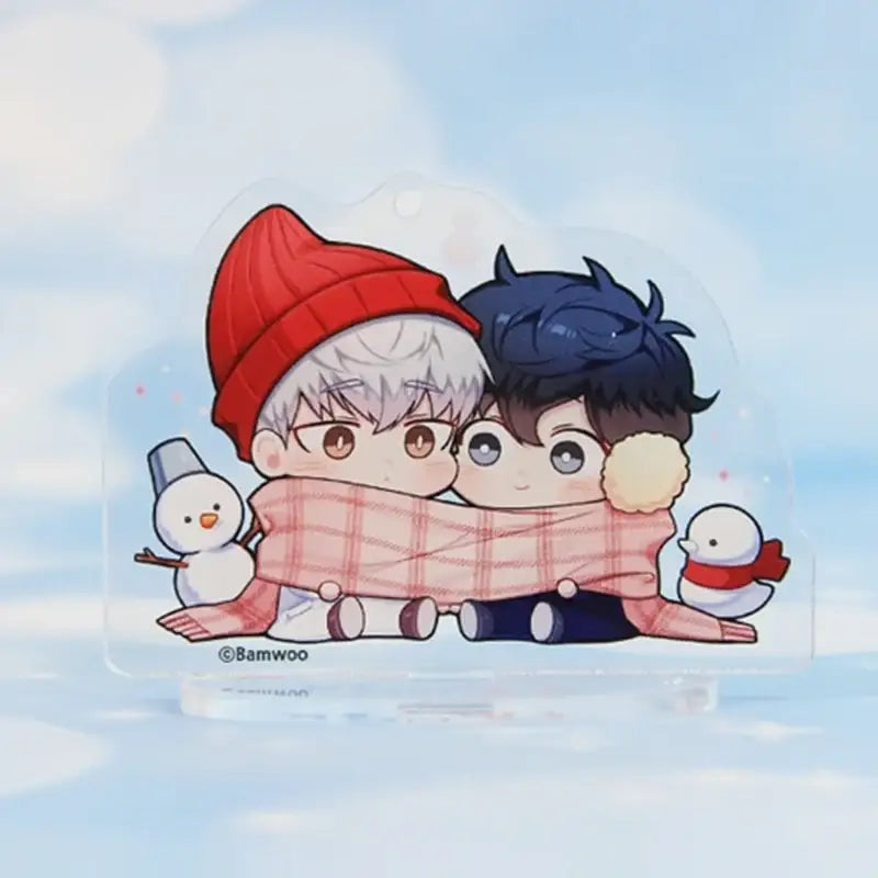 Cherry Blossoms After Winter - Warm Winter Acrylic Stand - Webtoon Shop - Acrylic Stand - Harumio