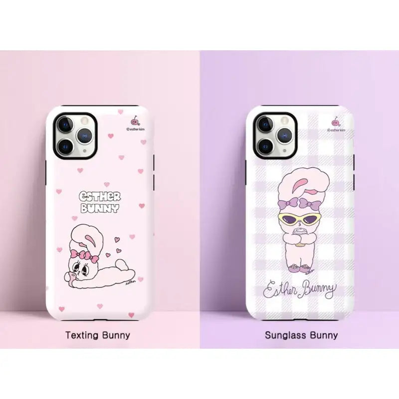 Esther Bunny - Guard Up Phone Case - Pattern Series (Samsung) - Esther Bunny - Phone Cases - Harumio