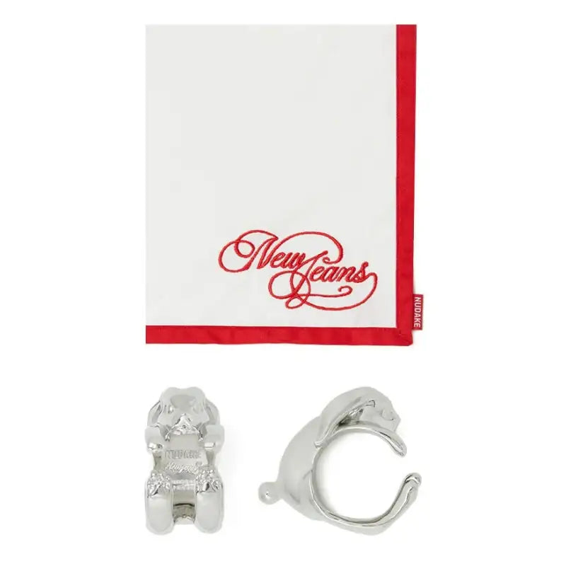 NewJeans - NU+JEANS - Napkin & Holder Set - NewJeans - Tableware - Harumio