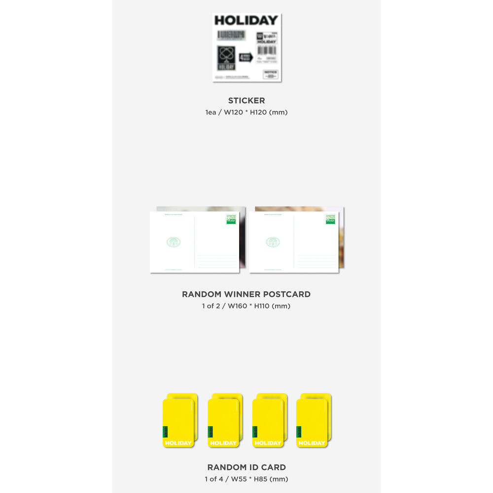 WINNER - HOLIDAY : Mini Album Vol. 4