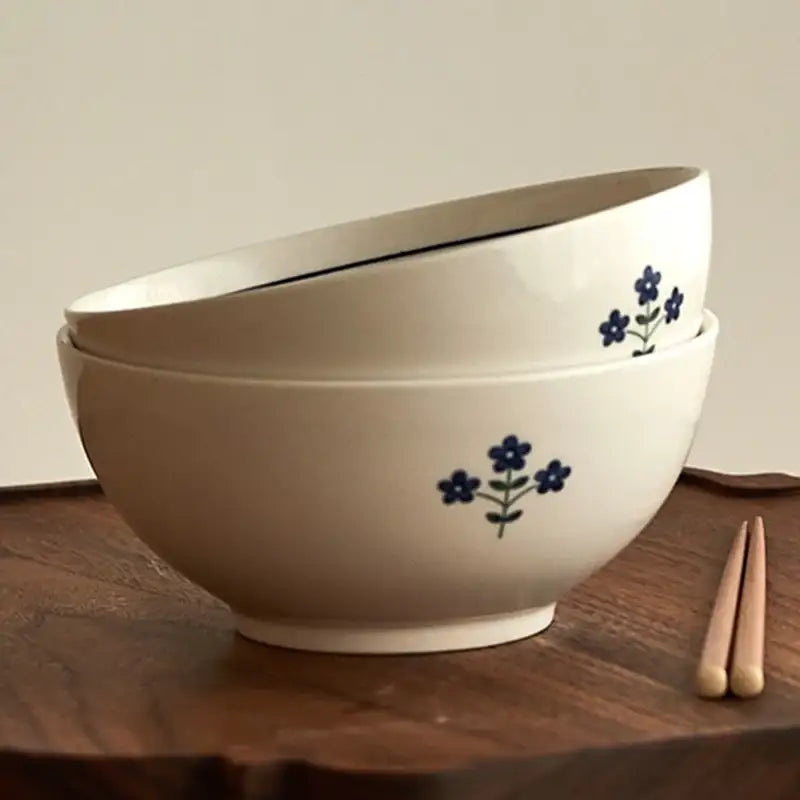 Korean L ON Flower - Serving Set For 2 - Modern House - Bowls - Harumio