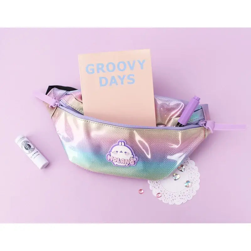 Molang - Hologram Hipsack - Molang - Bags - Harumio