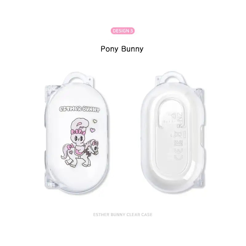 Esther Bunny - Clear Buds Case - Esther Bunny - Buds Case - Harumio
