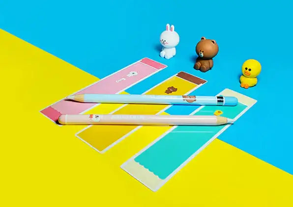 LAB.C - Brown & Friends - Apple Pencil Full Cover Skin - LAB.C - Accesories - Harumio