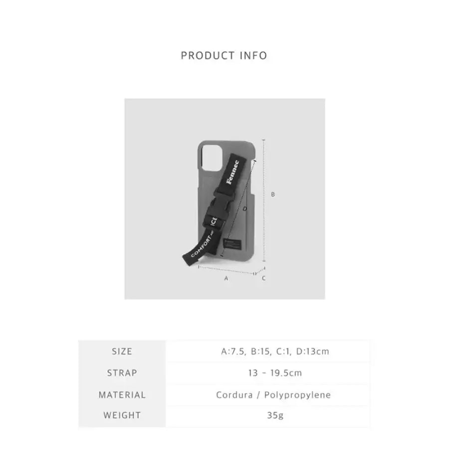 Fennec - C&S Handle Strap Phone Case - FENNEC - Accesories - Harumio