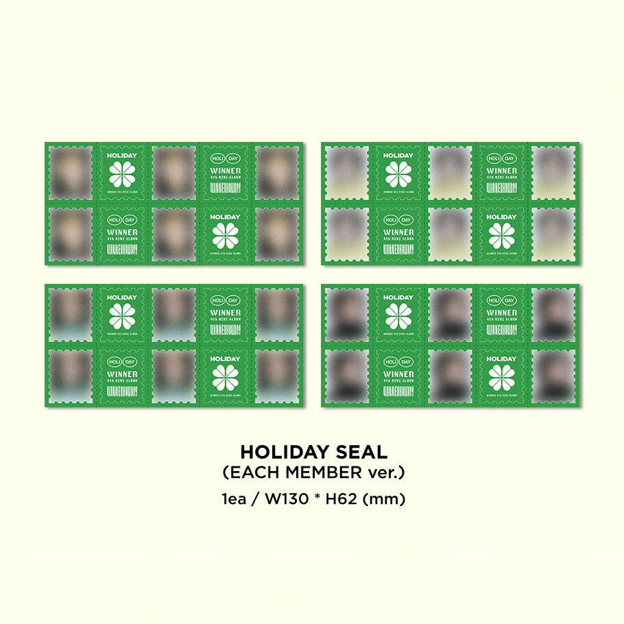 WINNER - HOLIDAY : Mini Album Vol. 4 (Digipack Version)