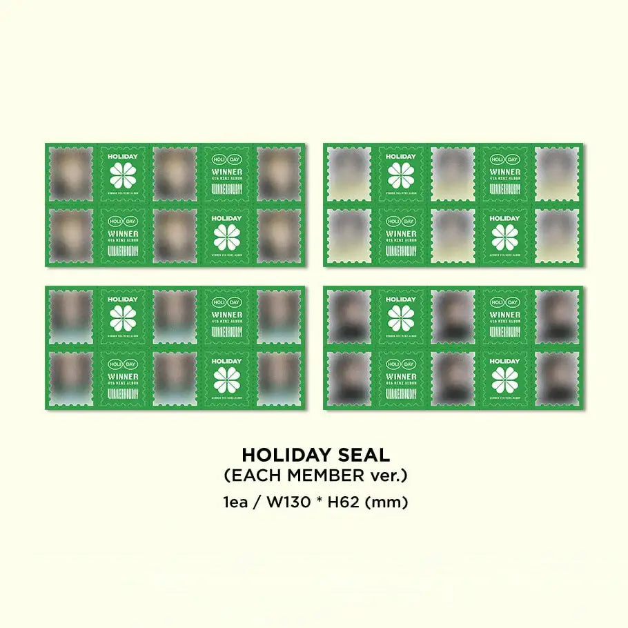 WINNER - HOLIDAY : Mini Album Vol. 4 (Digipack Version) - WINNER - Album - Harumio