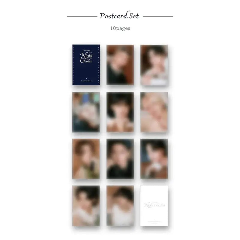 TREASURE - Night Garden - Treasure Photo Scrap Kit - TREASURE - Collectible - Harumio