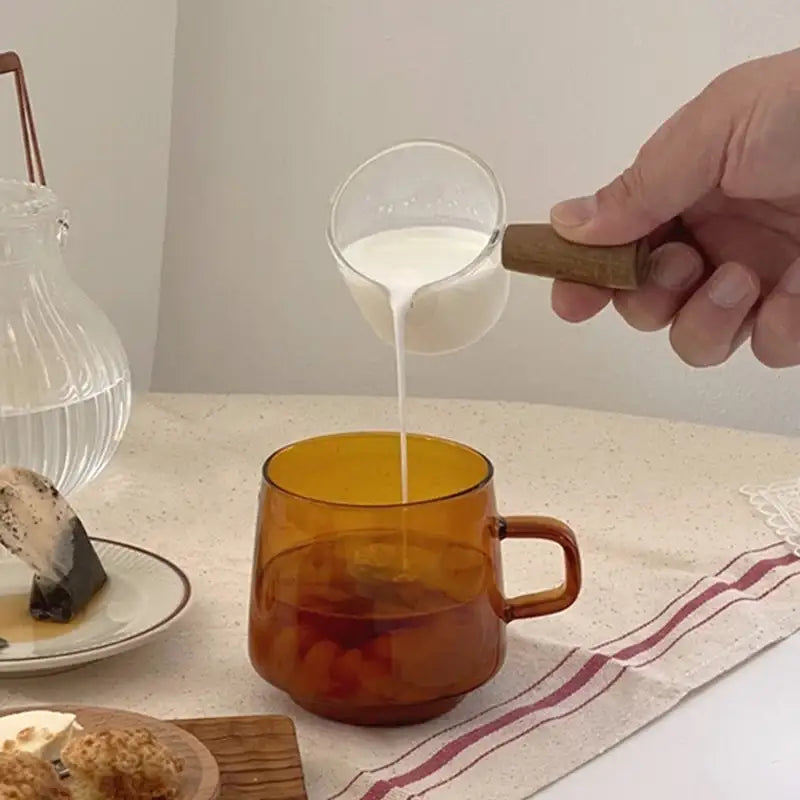 Like A Cafe - Wood Handle Shot Glass - Like A Cafe - Home & Living - Harumio