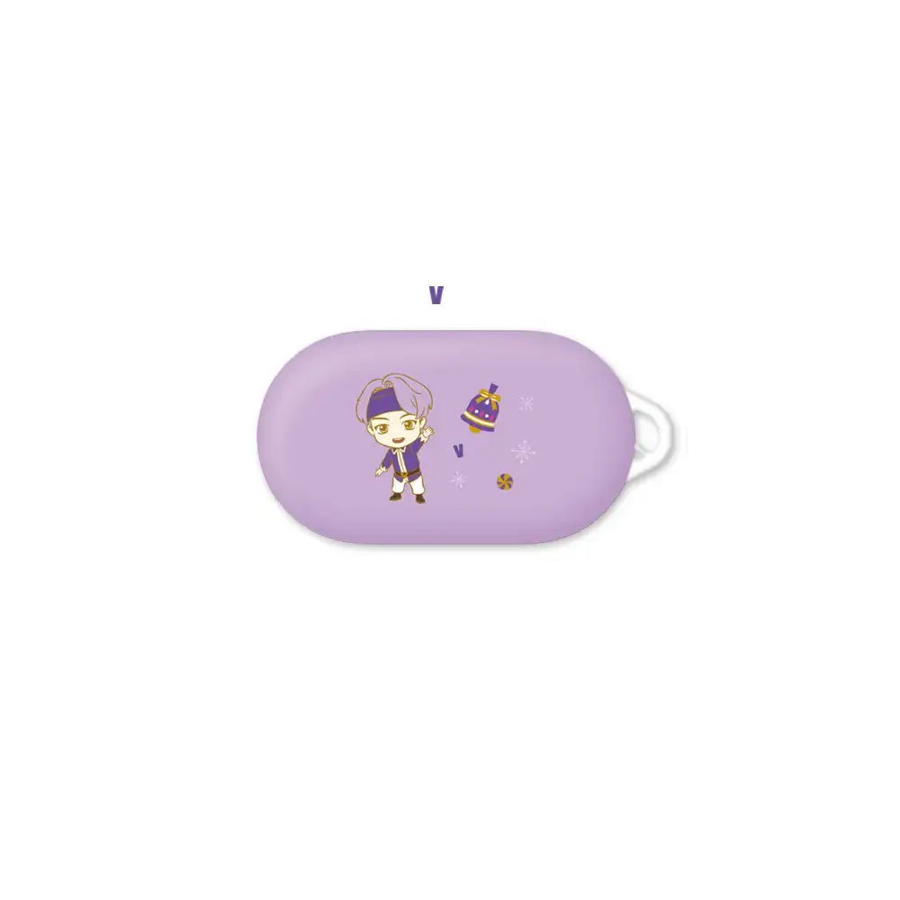 BTS - TinyTAN Purple Holidays Galaxy Buds Case - BTS - Accessories - Harumio