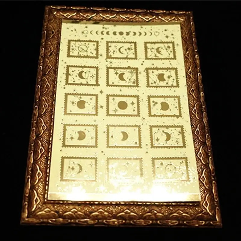 Libet - Moon Gold Foil Stamp Sticker - Libet - Stationary - Harumio