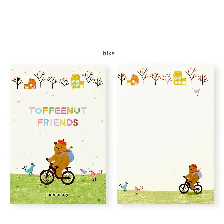 Monopoly - Toffeenut Memo Pad - Monopoly - Notebooks & Notepads - Harumio