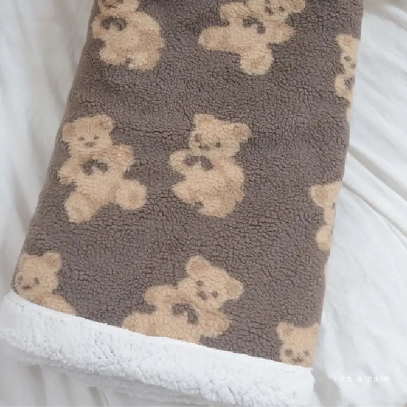 Like A Cafe - Fluffy Wool Blanket - Like A Cafe - Home & Living - Harumio