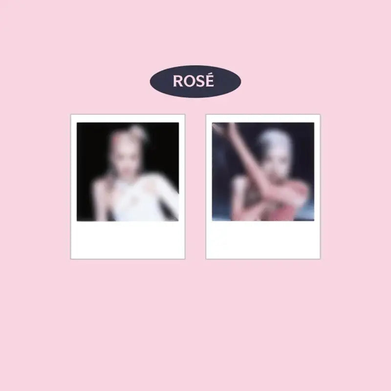BlackPink - Born Pink - Polaroid Photo + Sticker Set - BlackPink - Polaroid Photo - Harumio