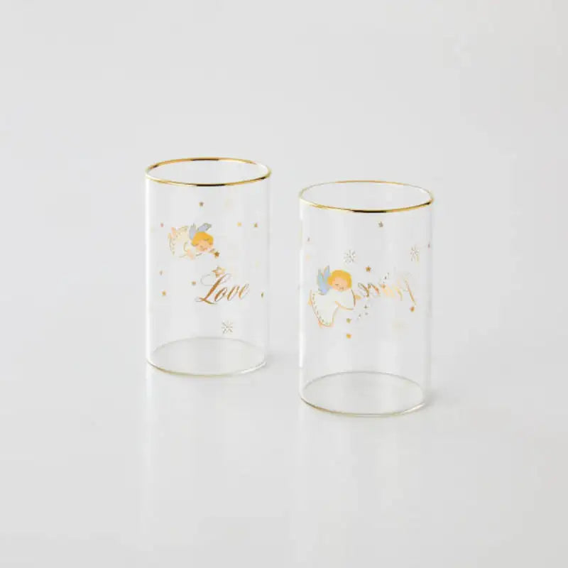 Korean Winter Delight - Slim Glass Cup Set - Modern House - Home & Living - Harumio