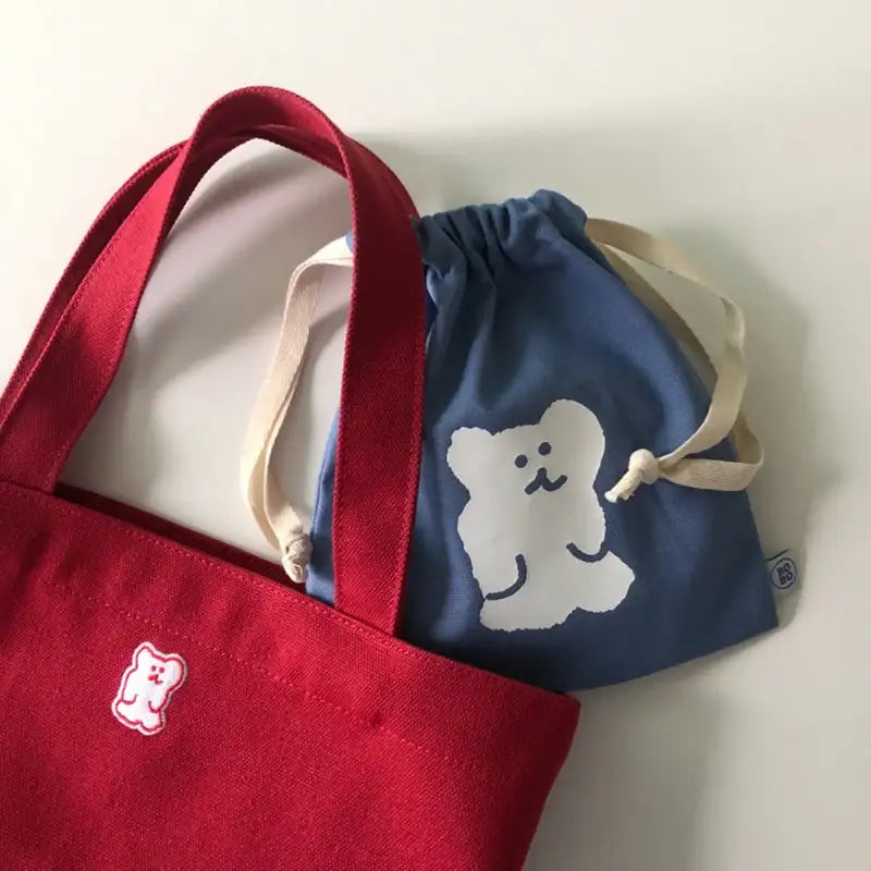 Dinotaeng - BOBO Canvas Bag - Dinotaeng - Bags - Harumio