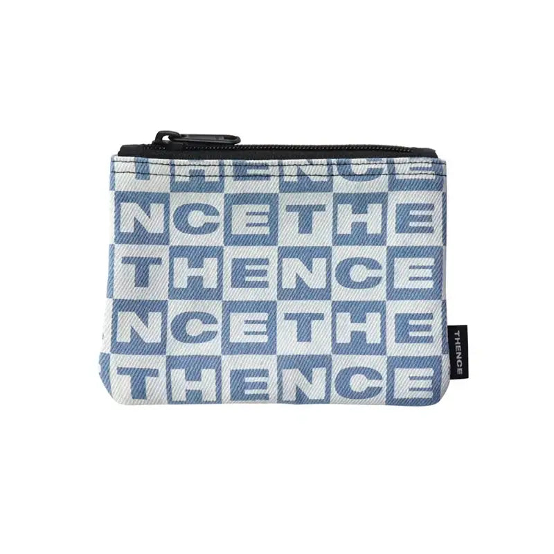 THENCE - Denim Mini Pouch CB Logo - THENCE - Pouch - Harumio