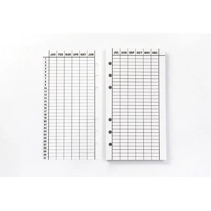THENCE - Diary Paper Set A6 Standard Ver. - THENCE - Stationery - Harumio