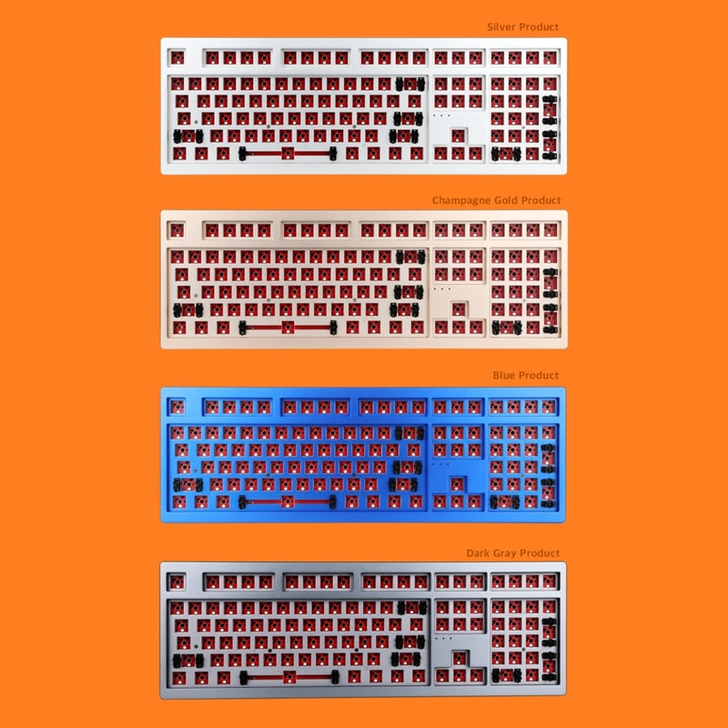 COX - Galleon CNC Full Aluminum RGB 108 Keys DIY KIT