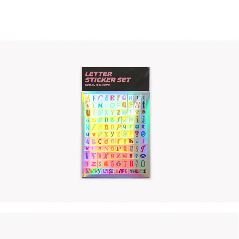 THENCE - Letter Sticker Set Ver.5 - THENCE - Accessories, Stationery - Harumio